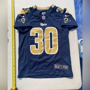 NFL Nike Todd Gurley |I Los Angeles Rams Football Jersey #30 Youth Boys Small